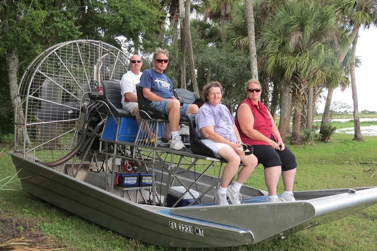 Viewing Native Mammals on an Airboat Ride From Orlando