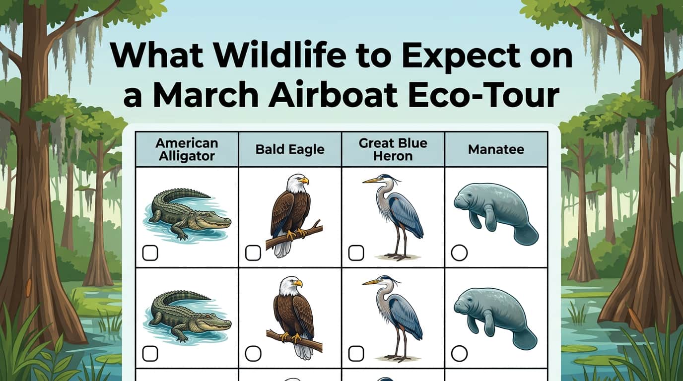 March Airboat Tours in Orlando: What Wildlife to Expect